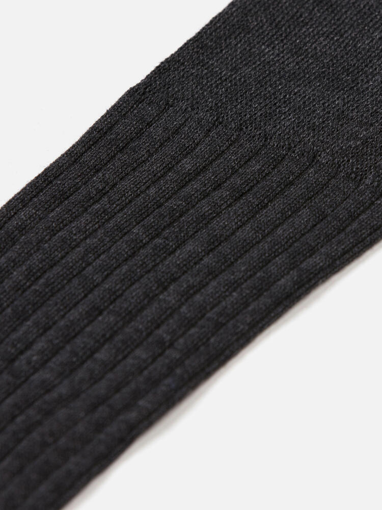 High anthracite socks