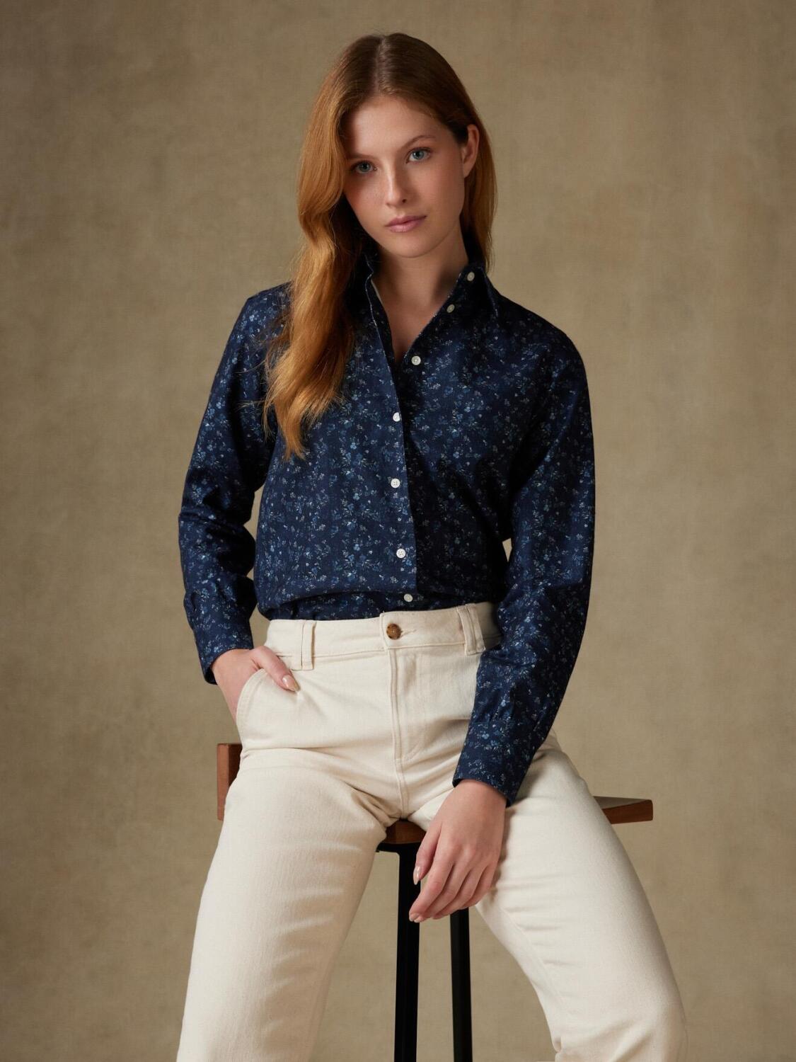 Albane Bloemen Print Overhemd