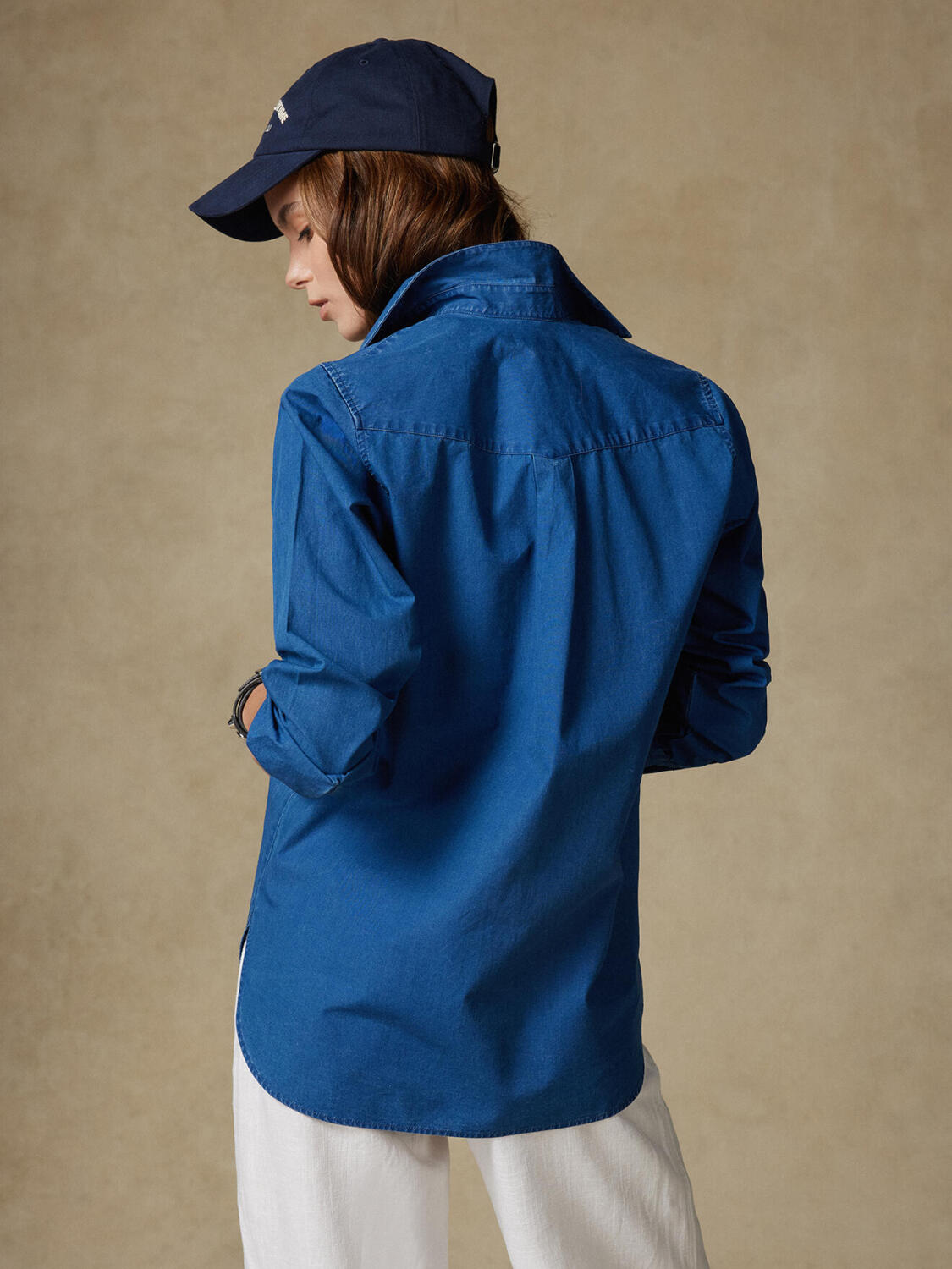 Camisa Albane índigo