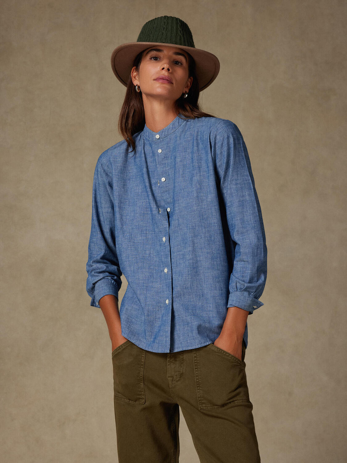 Helene camicia chambray