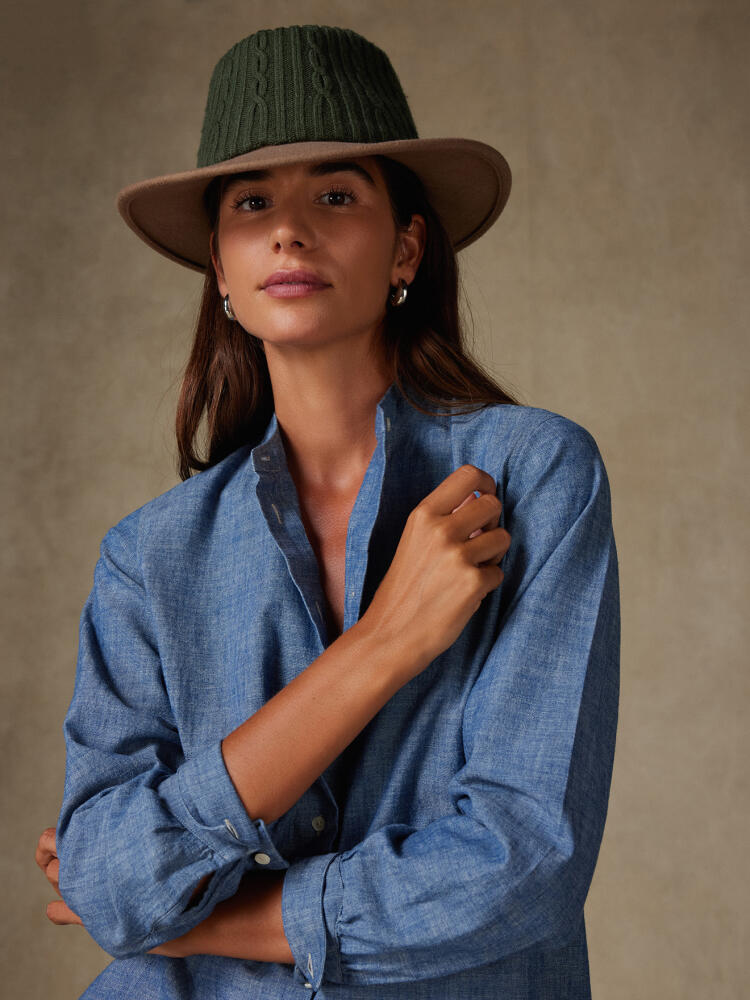 Helene chambray shirt