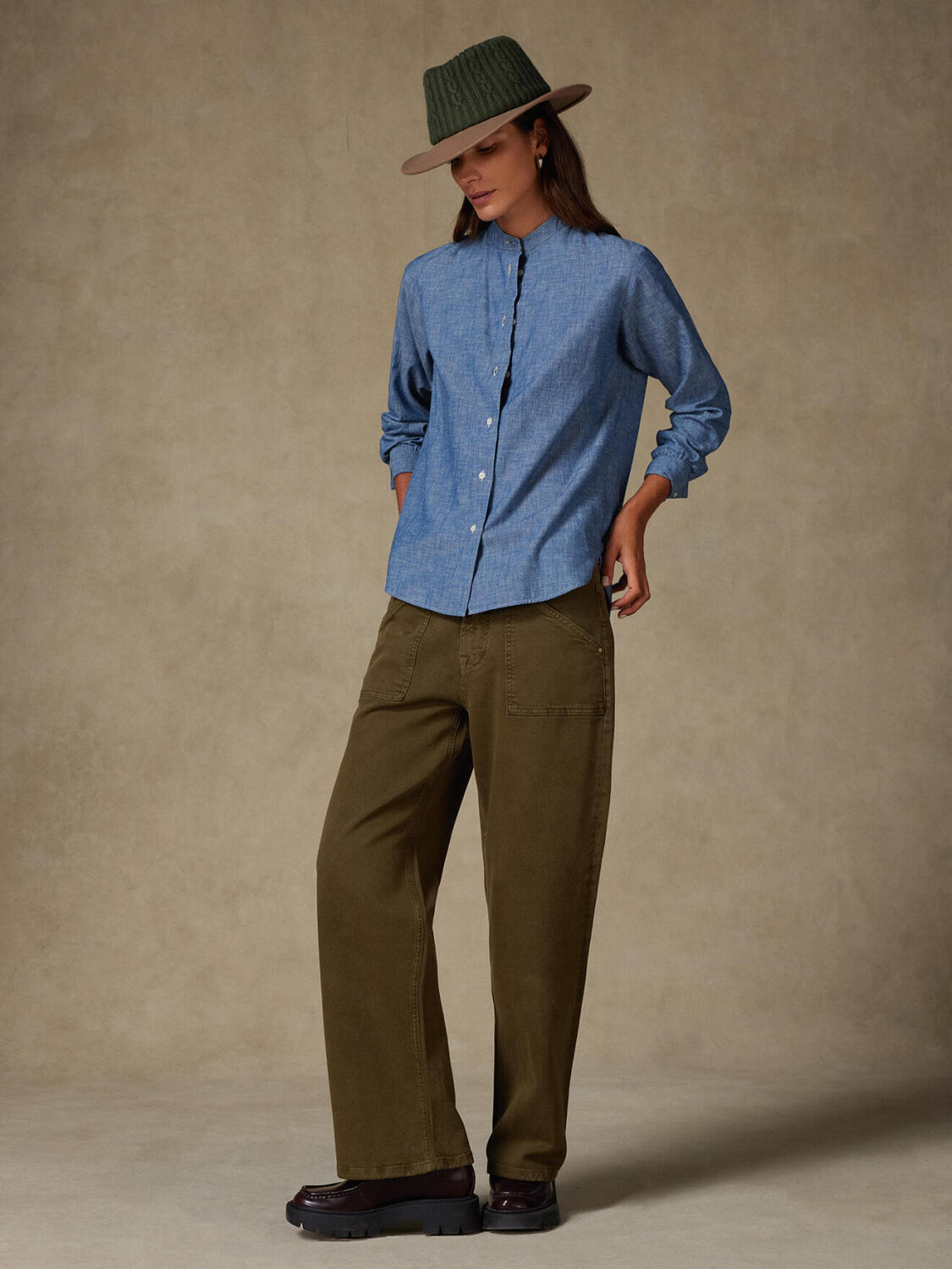 Helene camicia chambray