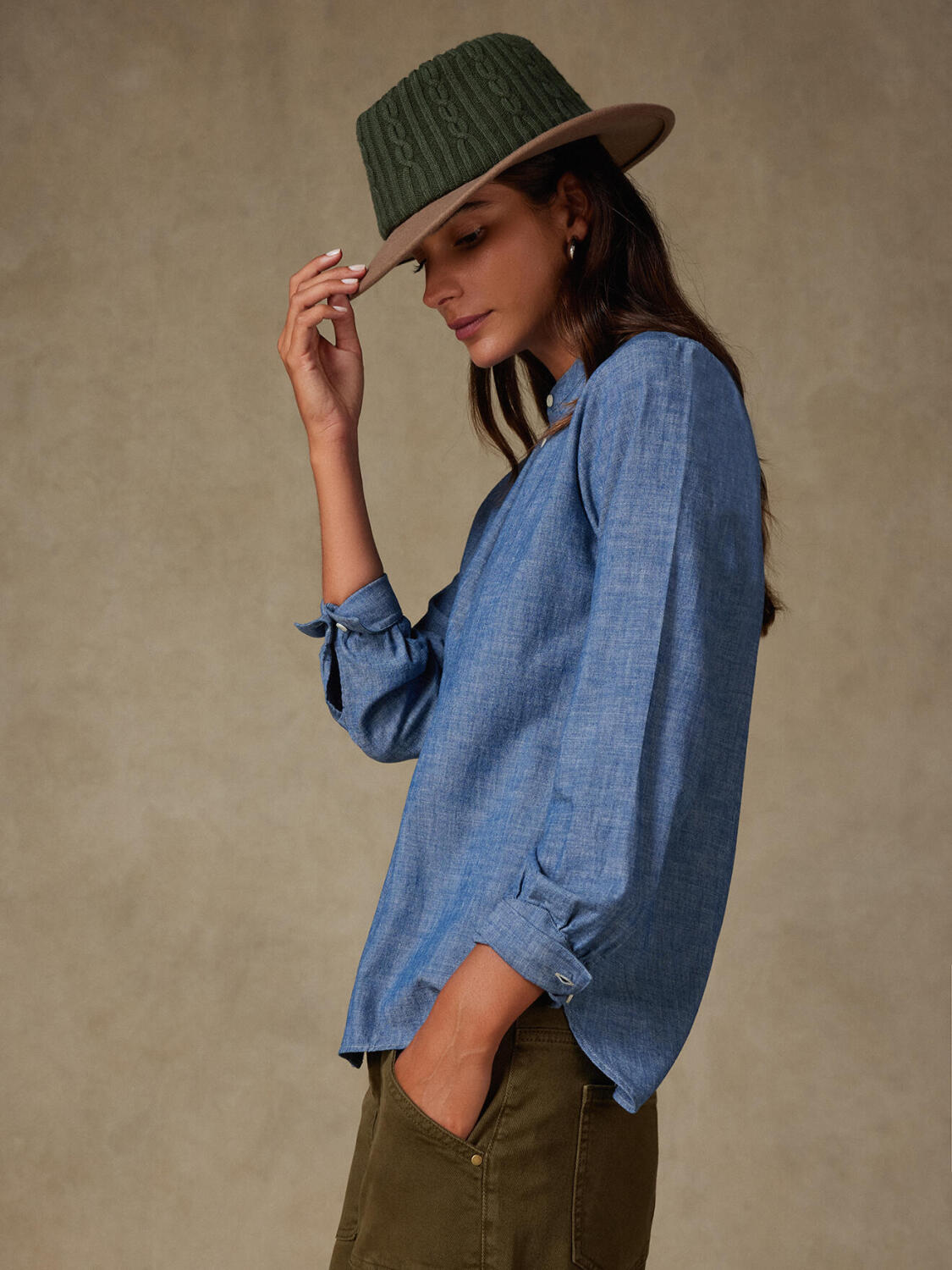 Helene camicia chambray