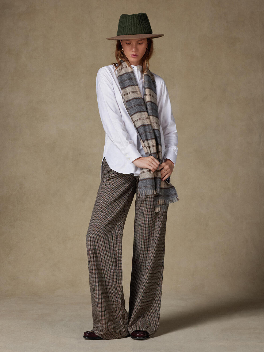 Helene camicia bianca strutturata