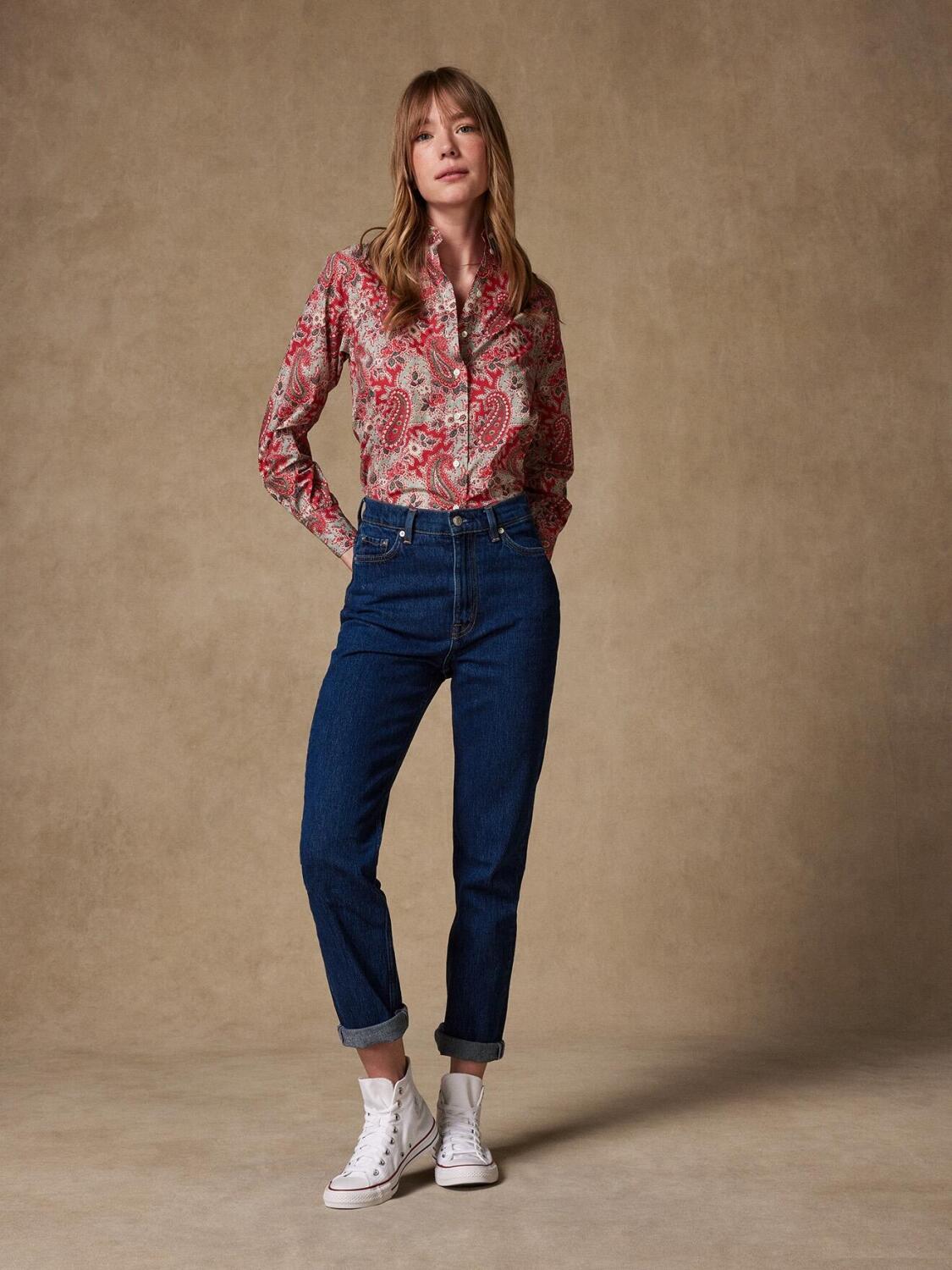 Albane Maya Print Hemd