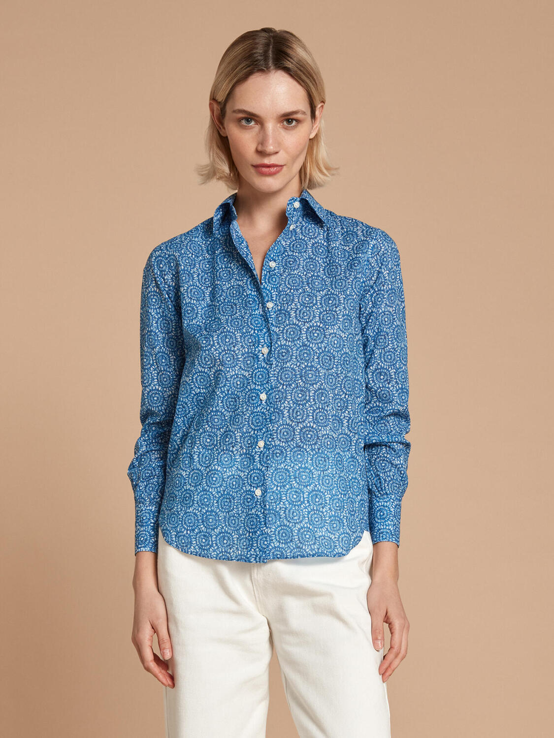 Chemise Albane Abelia bleue
