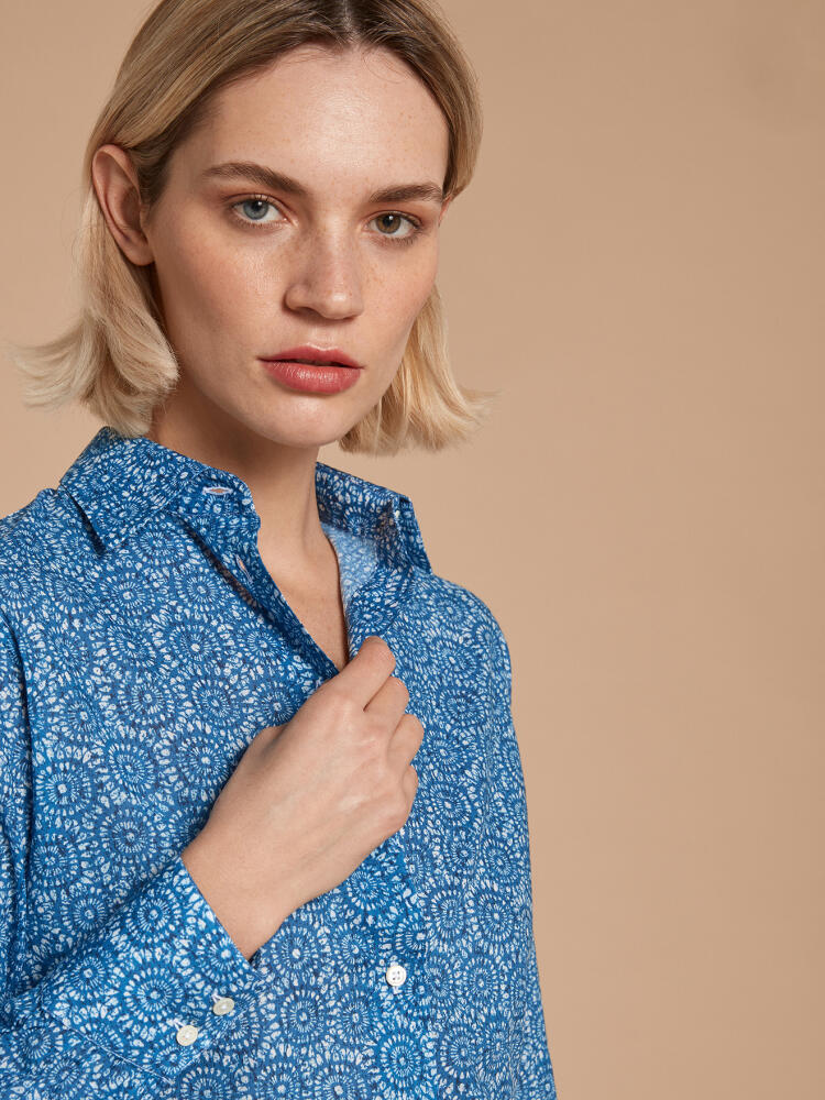 Blue Albane Abelia shirt