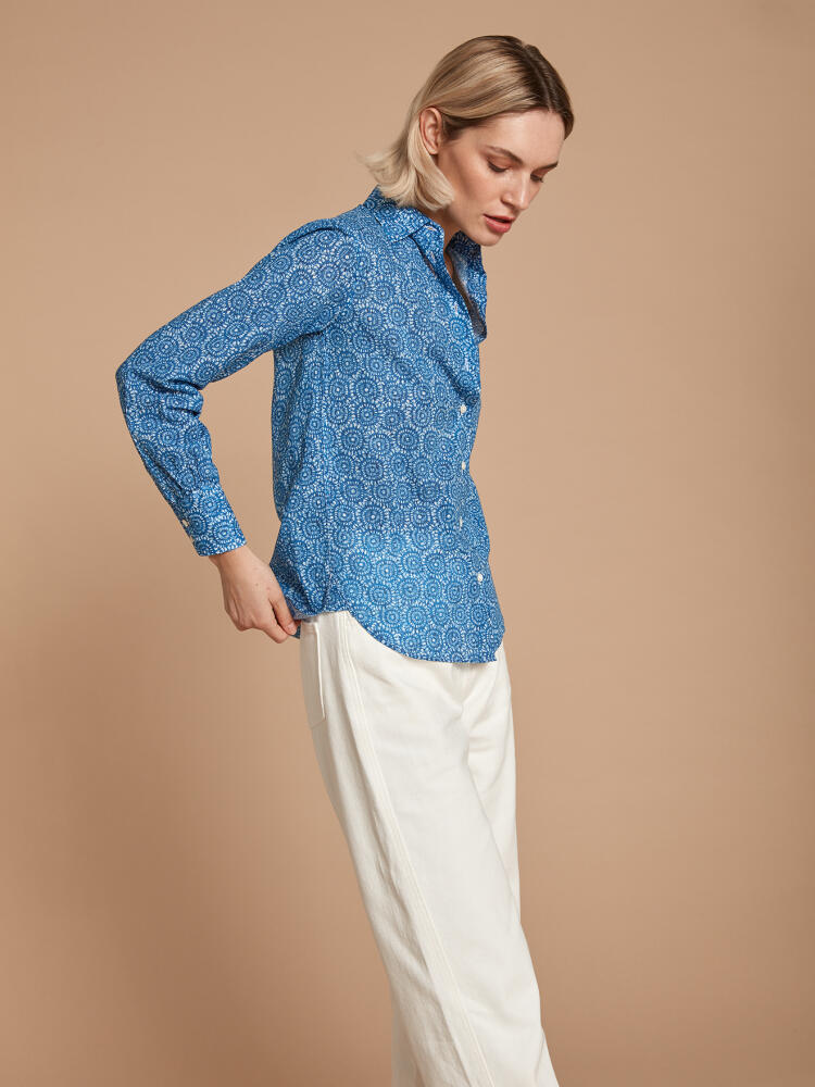 Blue Albane Abelia shirt