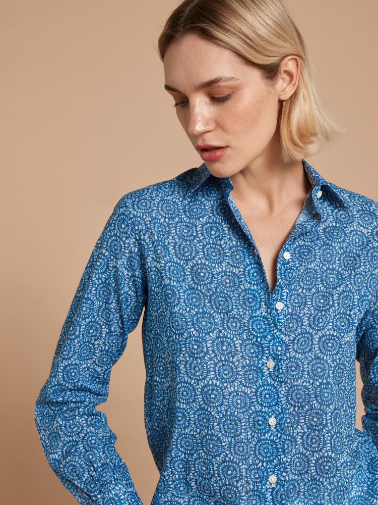 Blue Albane Abelia shirt