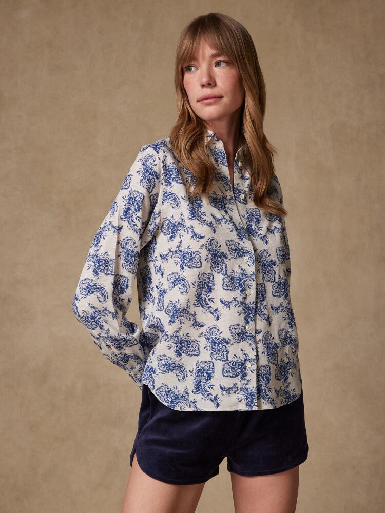 Albane ethnic print shirt