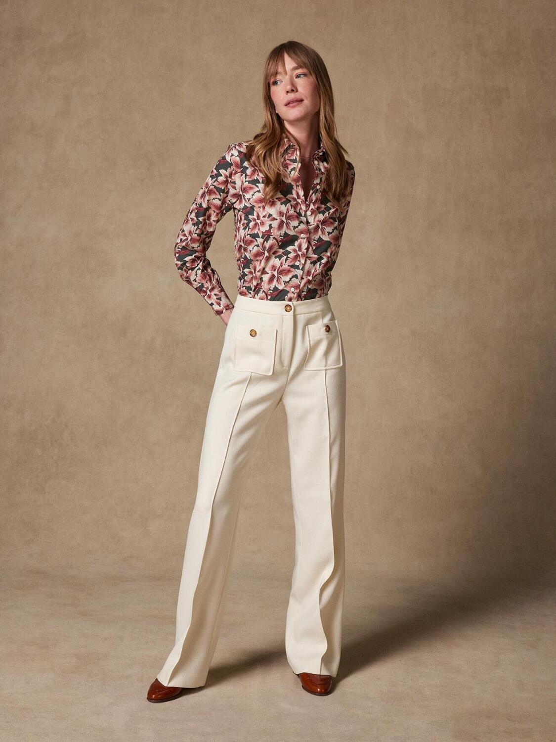 Chemise Albane à imprimé shabby