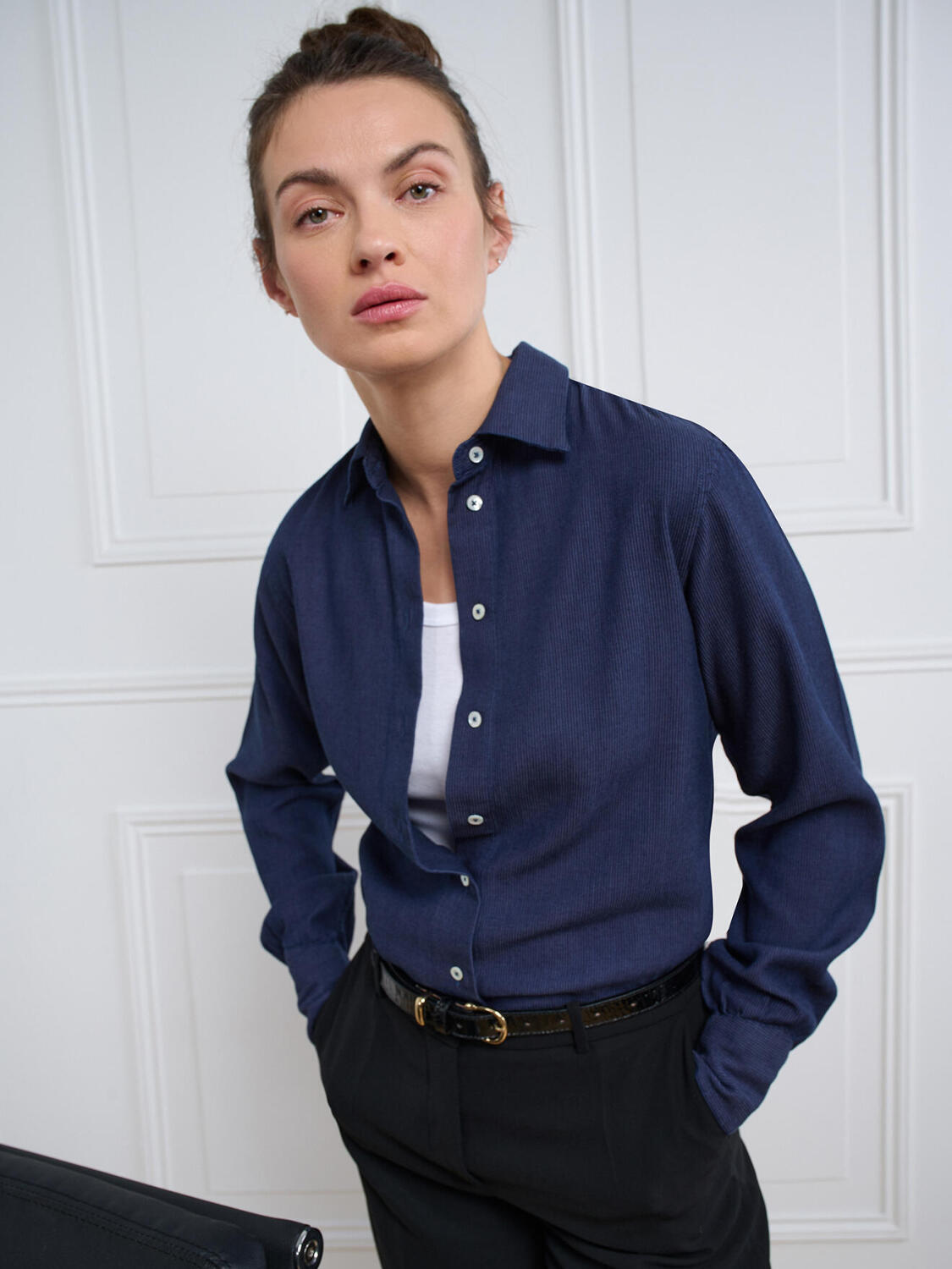 Camicia Albane indaco