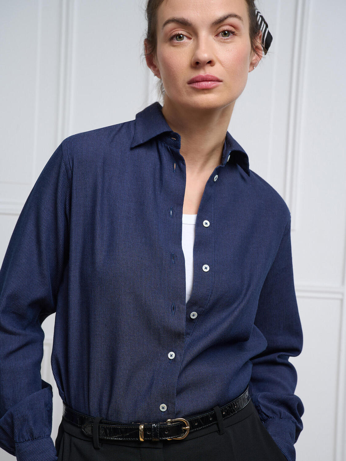 Camicia Albane indaco