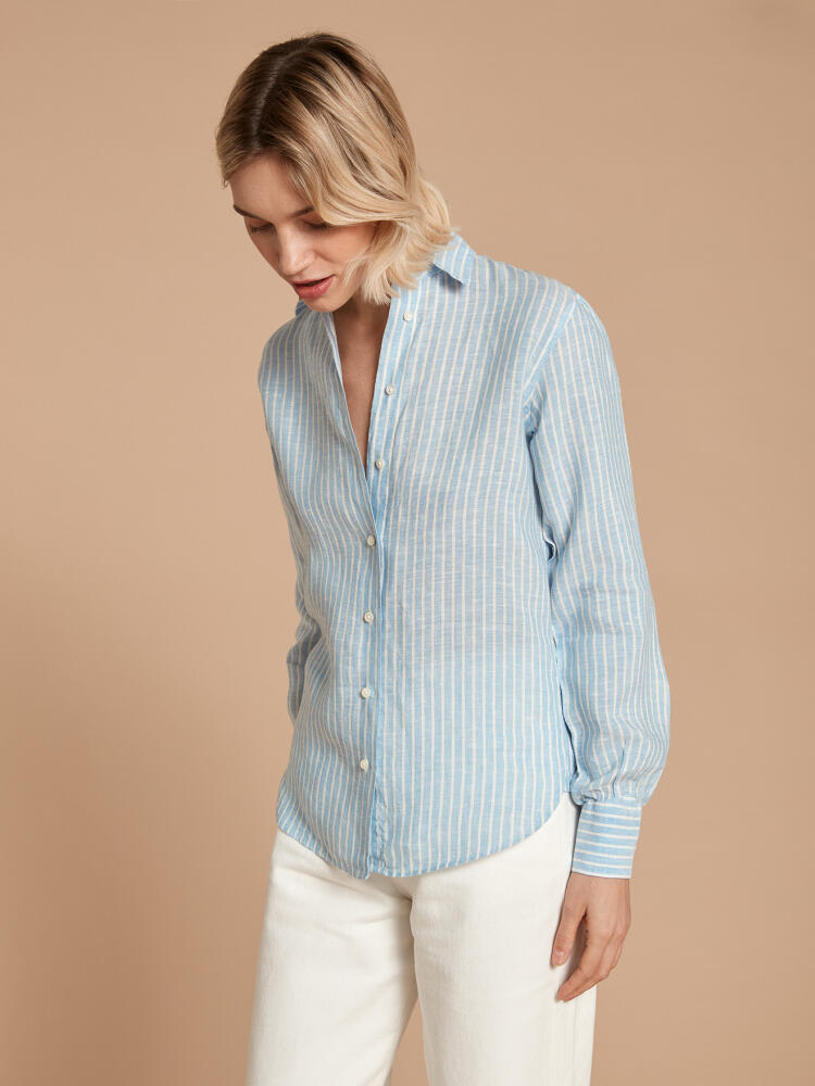 Camisa Albane Lucia azul cielo