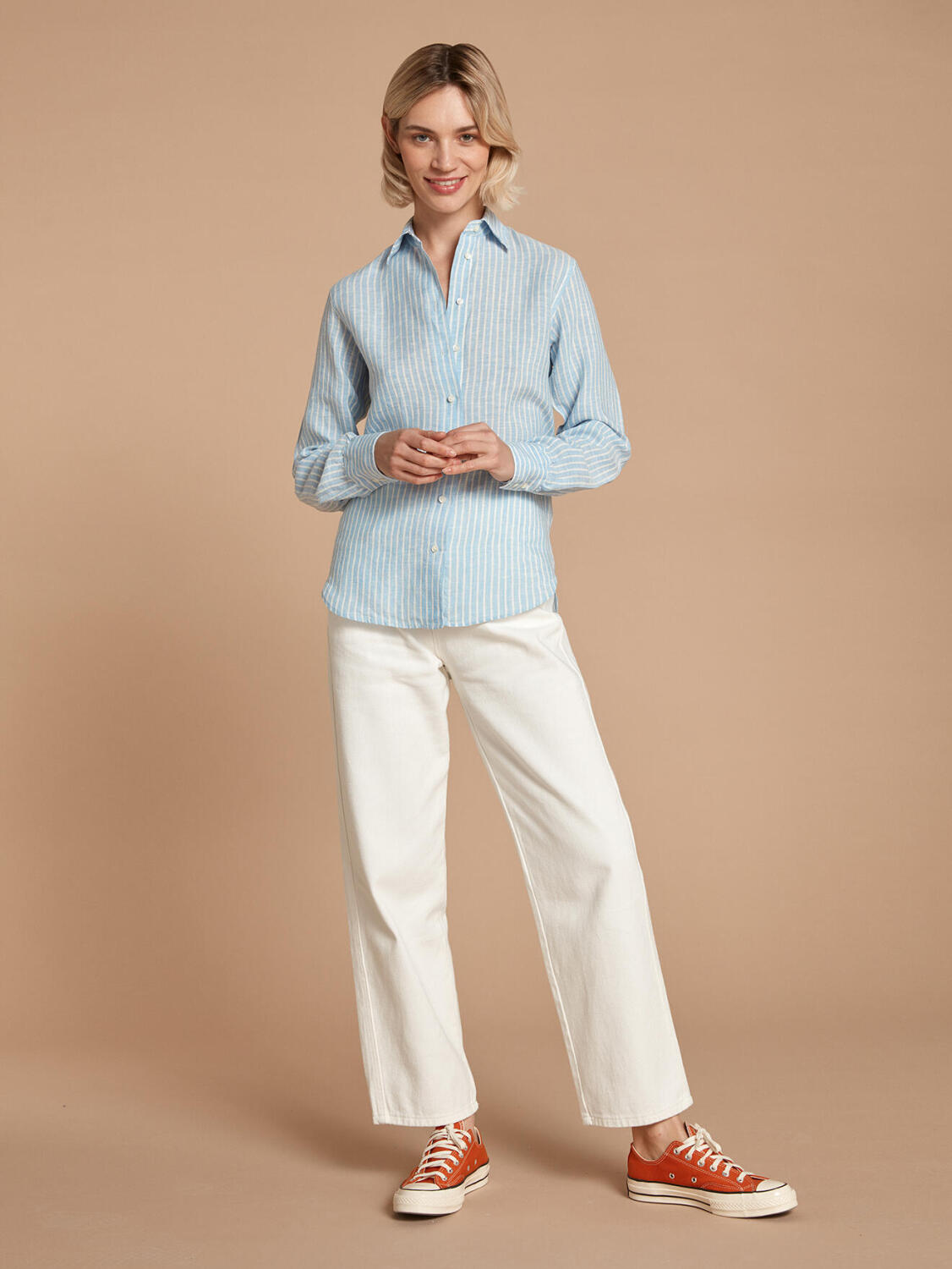 Chemise Albane Lucia ciel