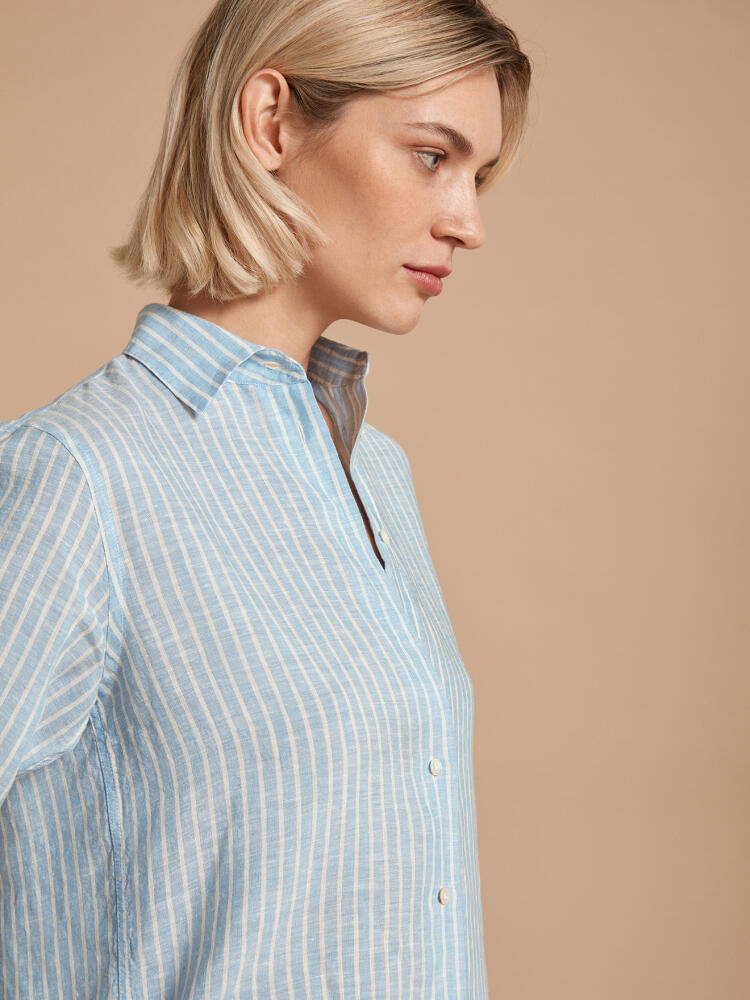 Camisa Albane Lucia azul cielo