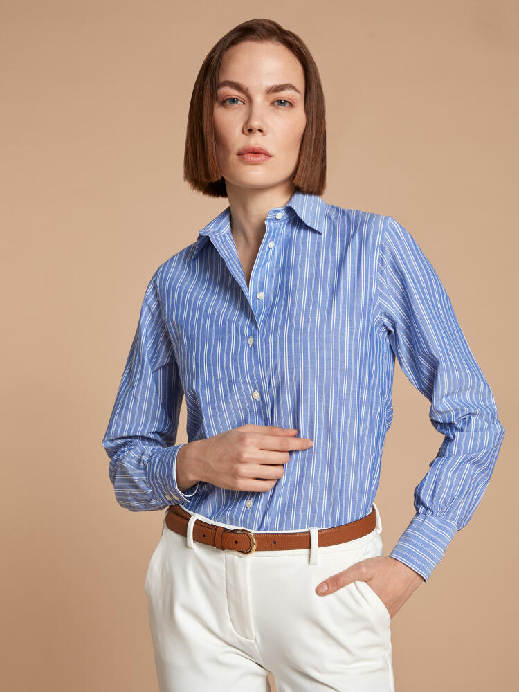 Albane Olga blue shirt