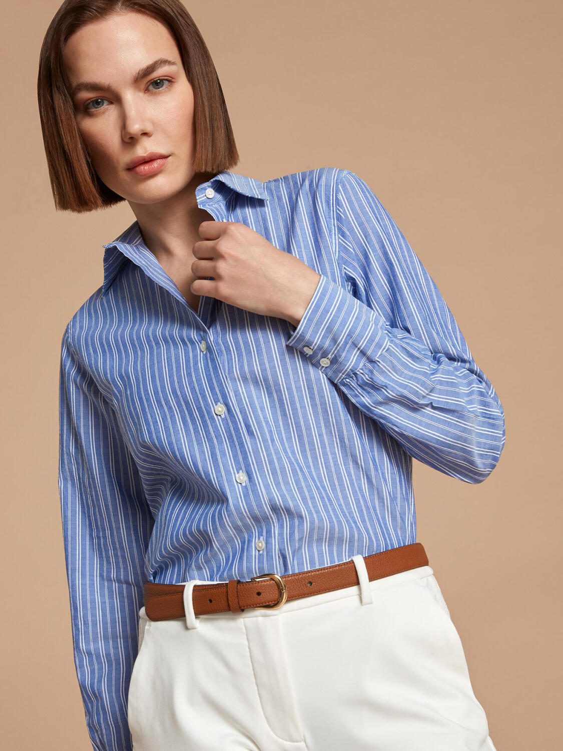 Camicia Albane Olga blu
