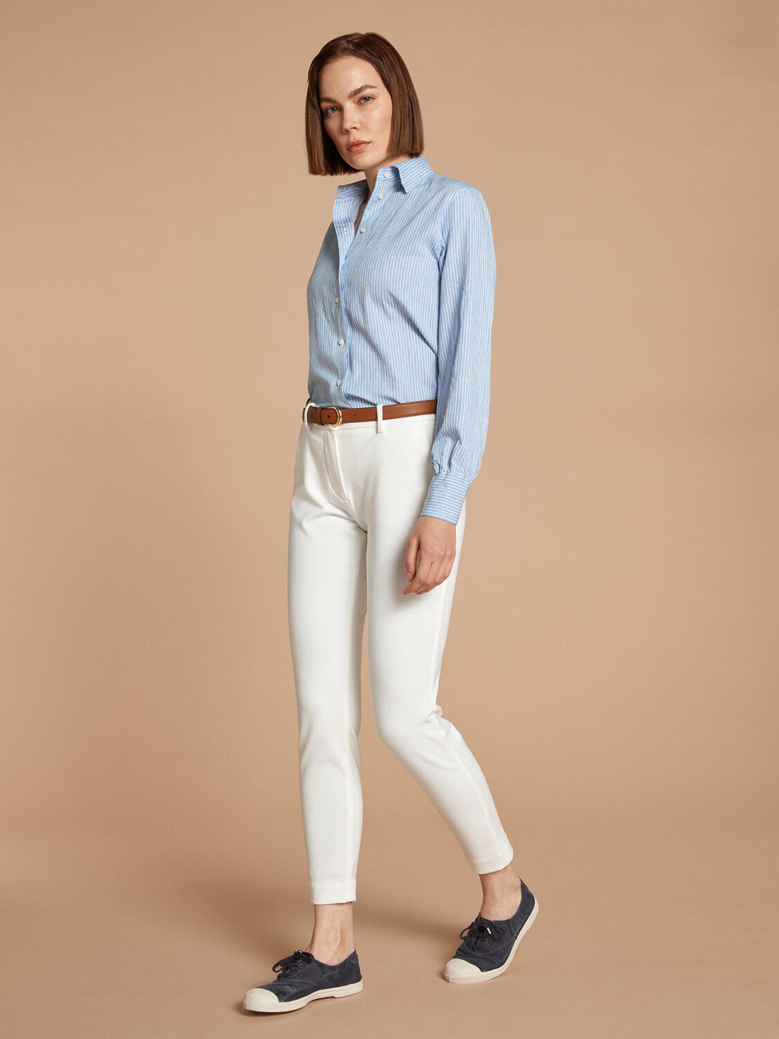 Chemise Albane Paula bleu