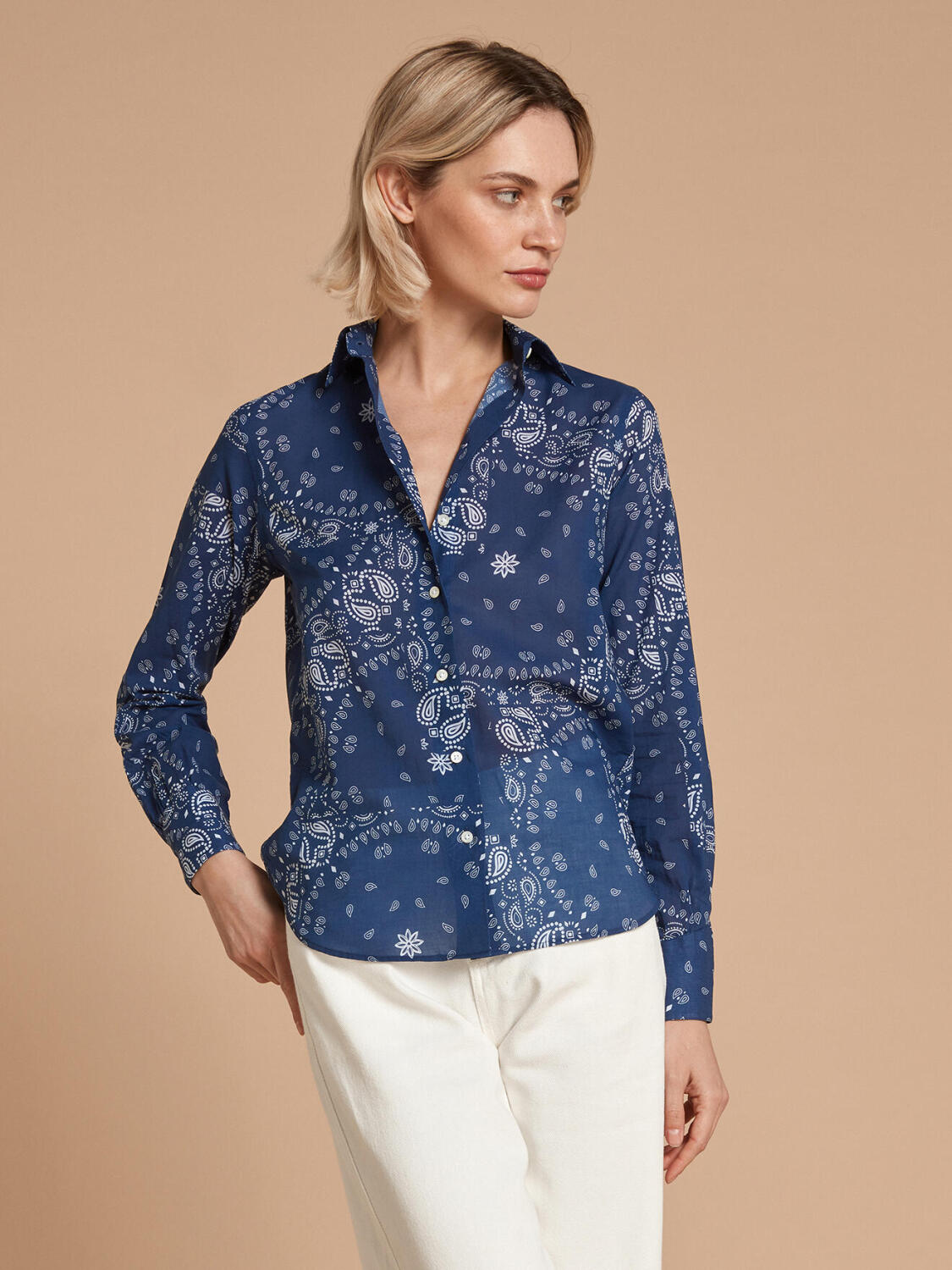 Camicia Albane Rosemary beige