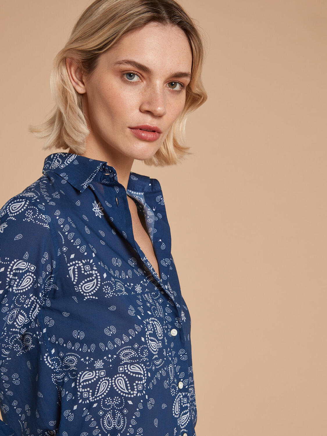 Camicia Albane Rosemary beige