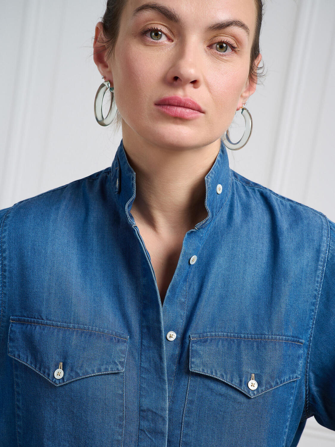 Camicia Alice indaco