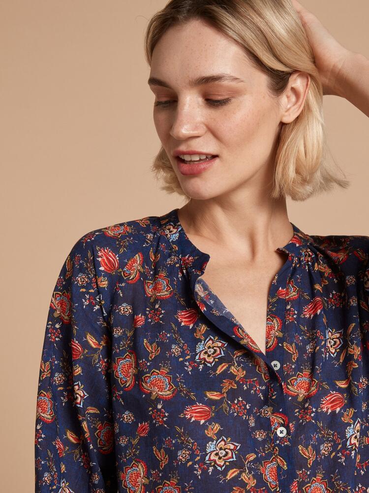 Blouse Camille à imprimé bohème