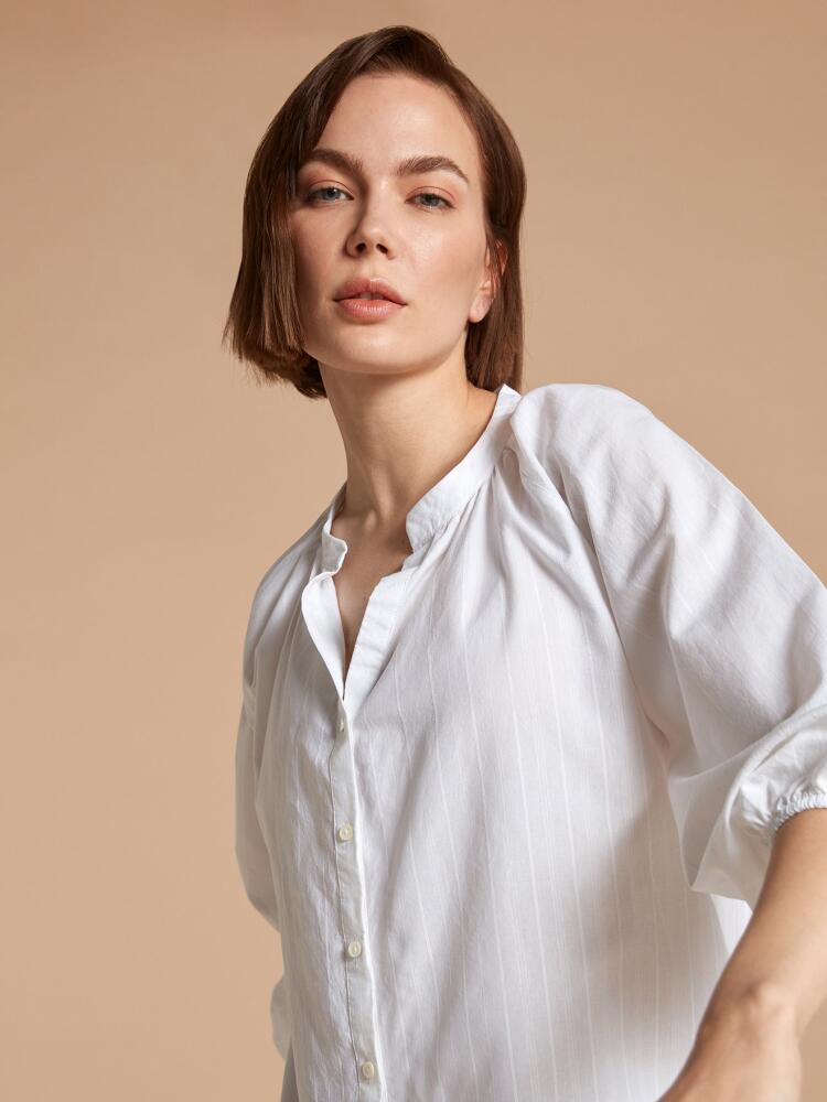 Camille blouse white