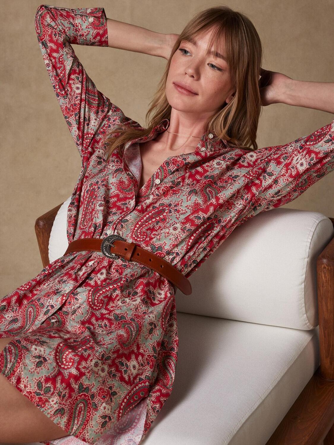 Coby mayan print Hemd