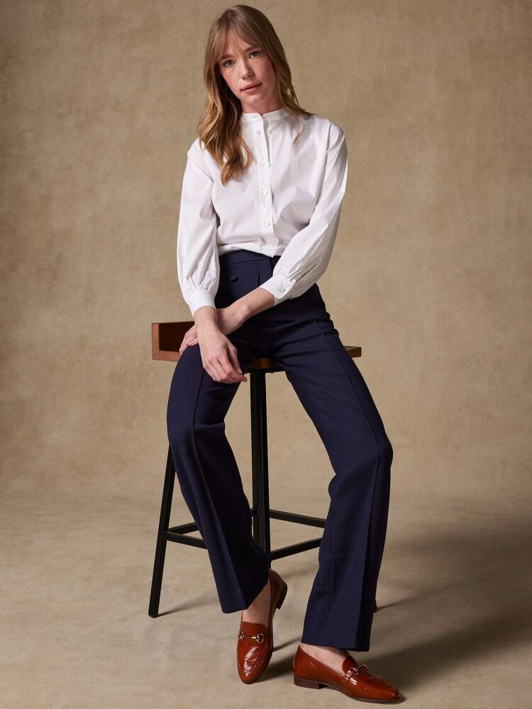 Hélène shirt in white poplin