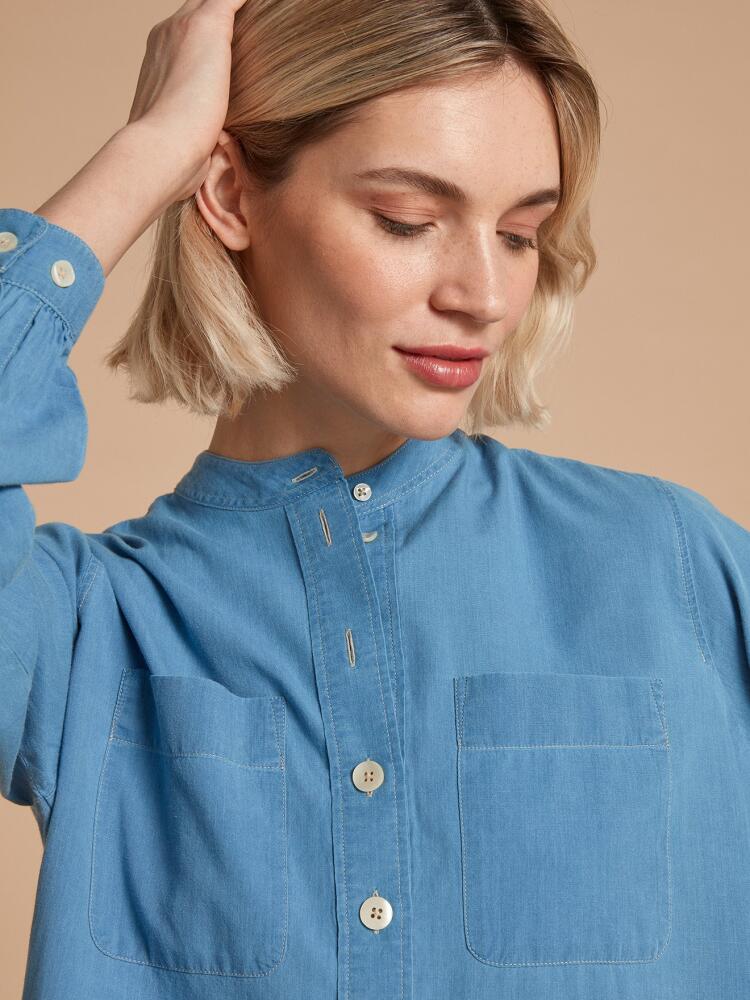 Janice light denim shirt