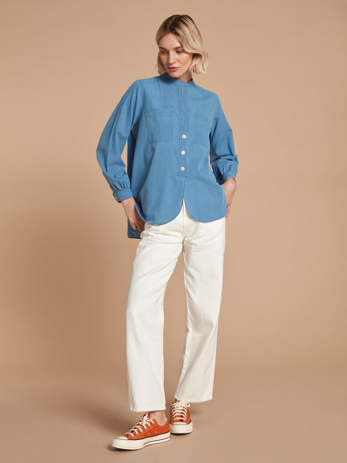 Janice light denim shirt
