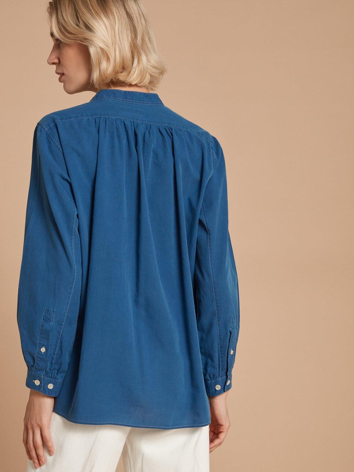 Chemise Janice en light denim indigo