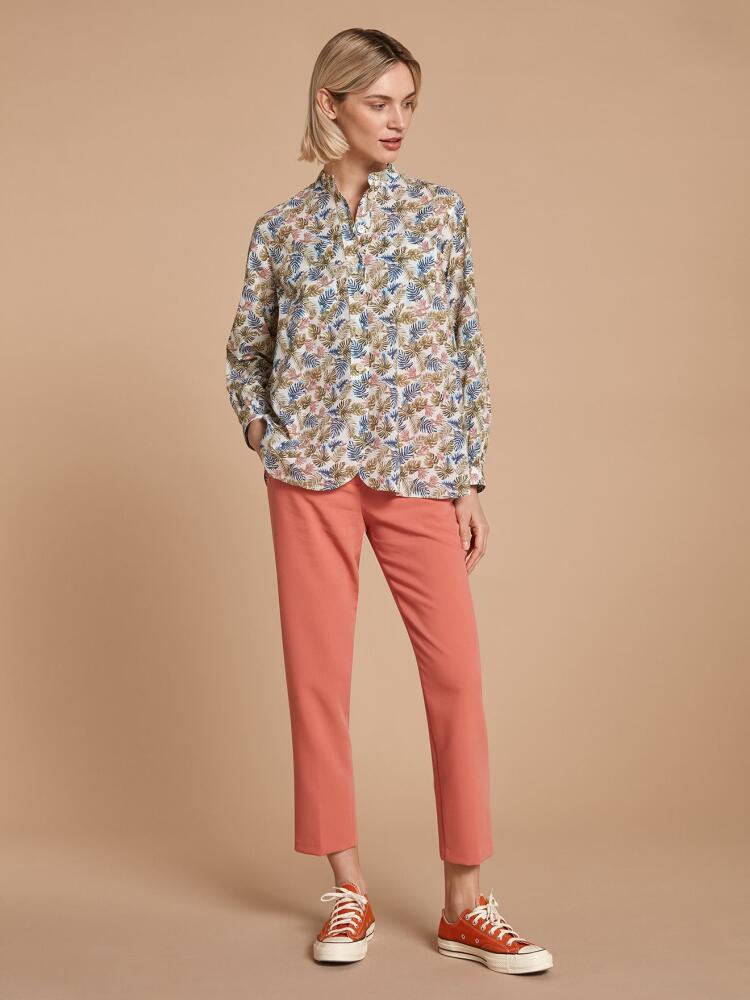 Janice tropical print shirt