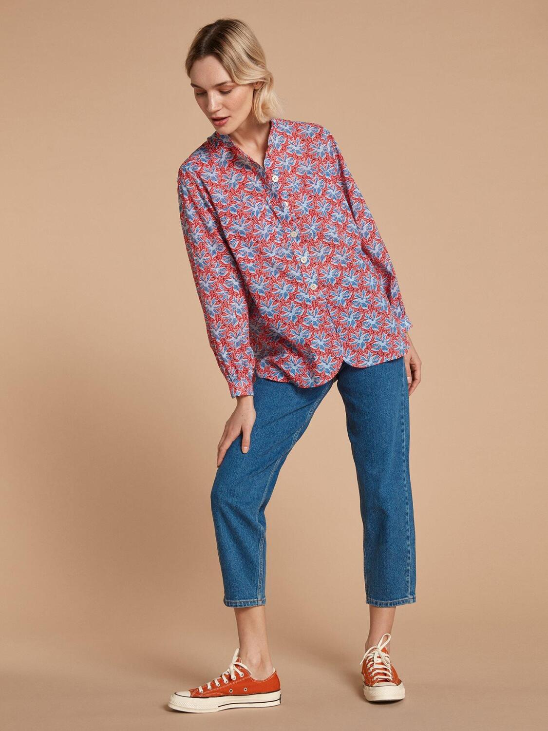 Chemise Janice &agrave; imprim&eacute; fantaisie