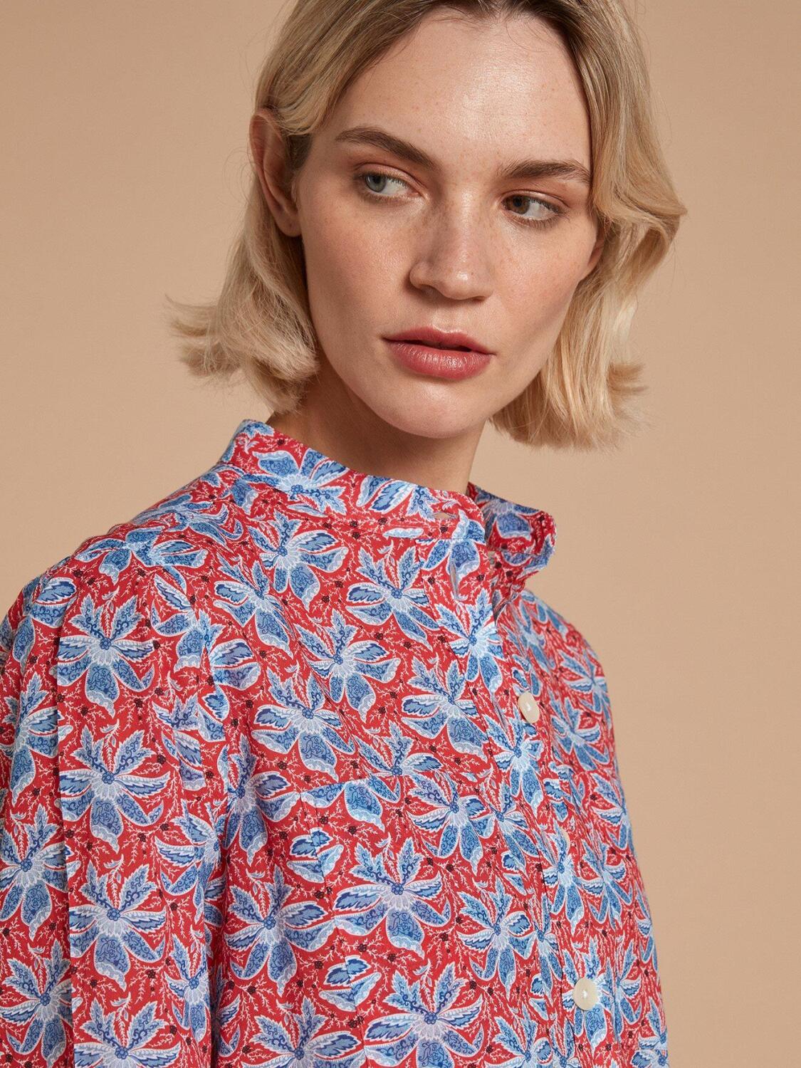 Chemise Janice &agrave; imprim&eacute; fantaisie