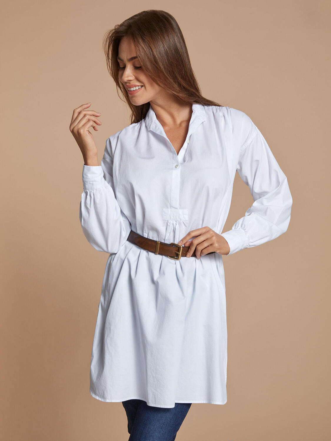 Chemise Lauren Vincennes blanche