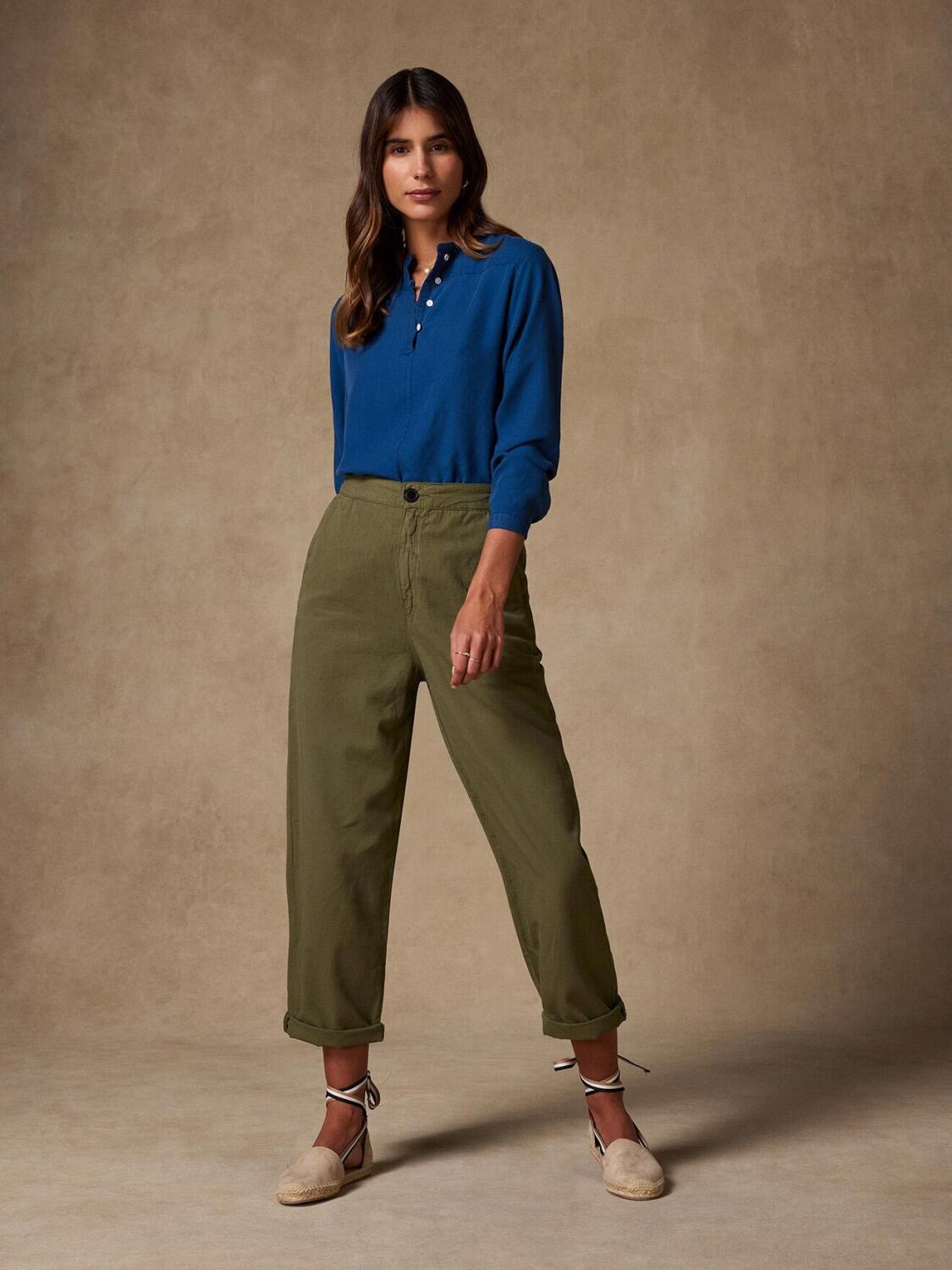 Camicia in denim Léa