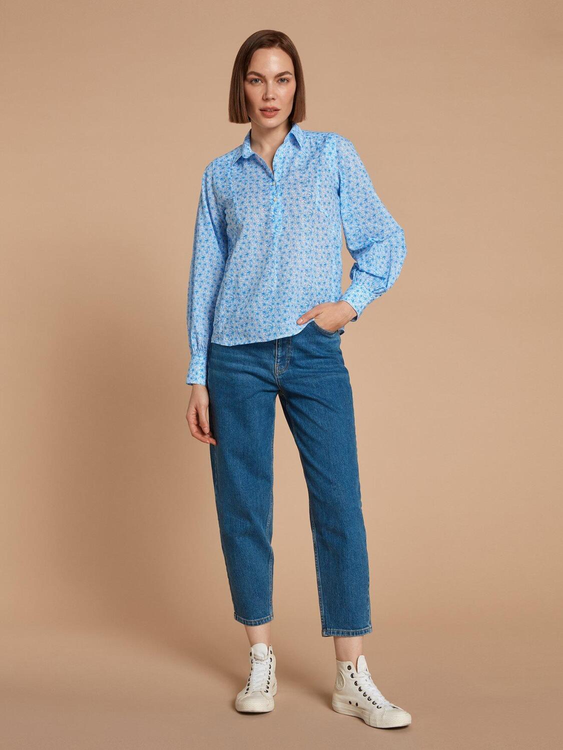 Chemise Ninon &agrave; imprim&eacute; floral