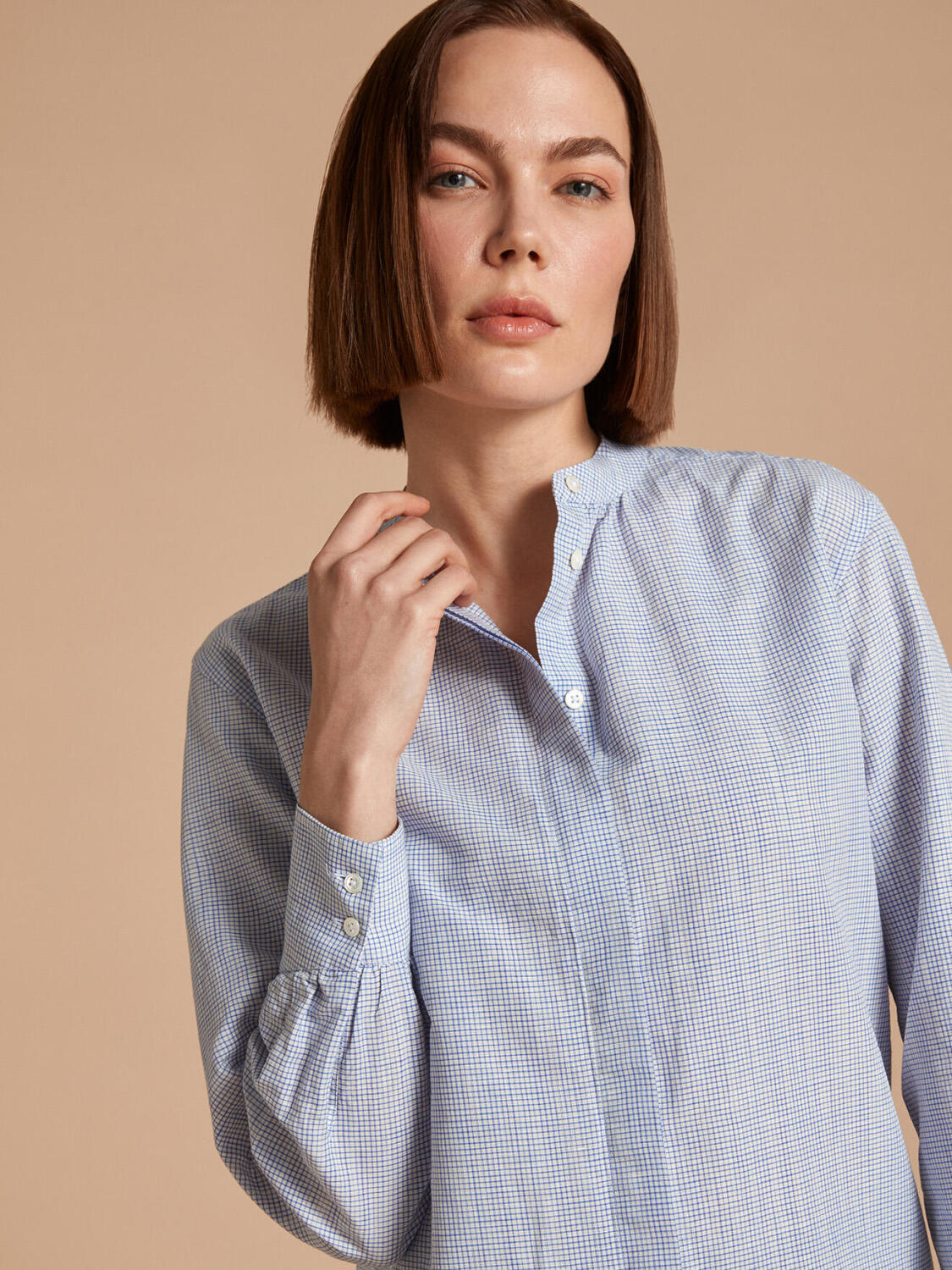 Palma Tina camicia blu