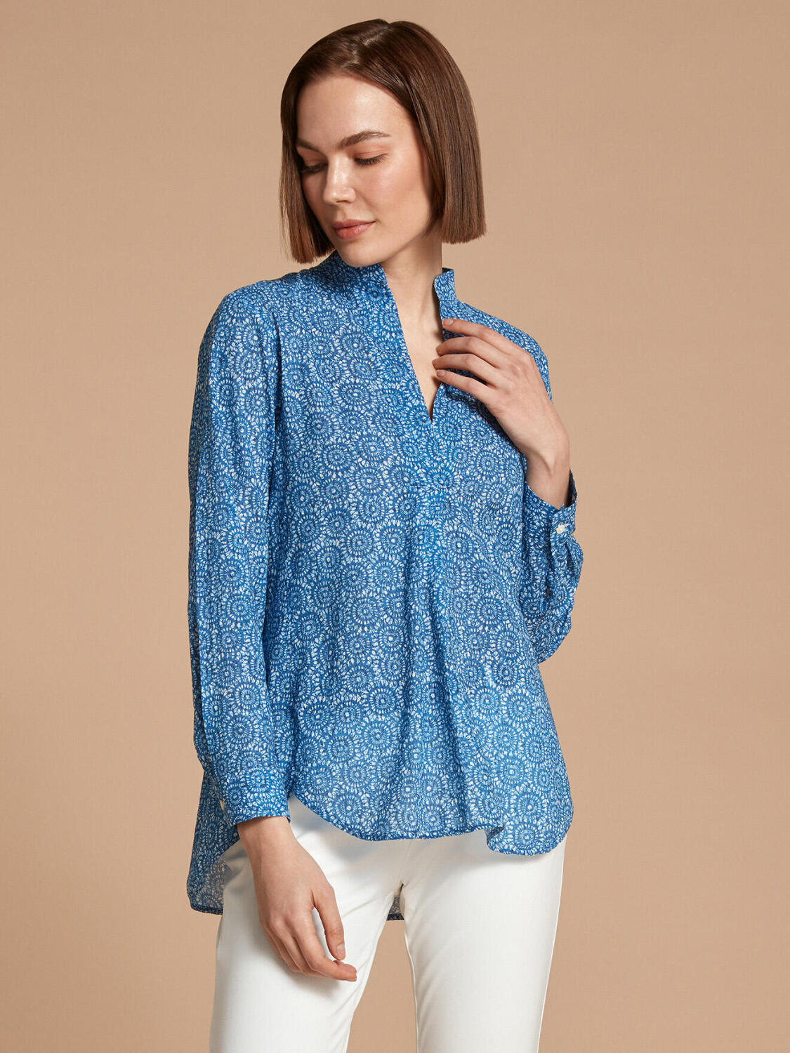 Chemise Paloma Abelia bleue