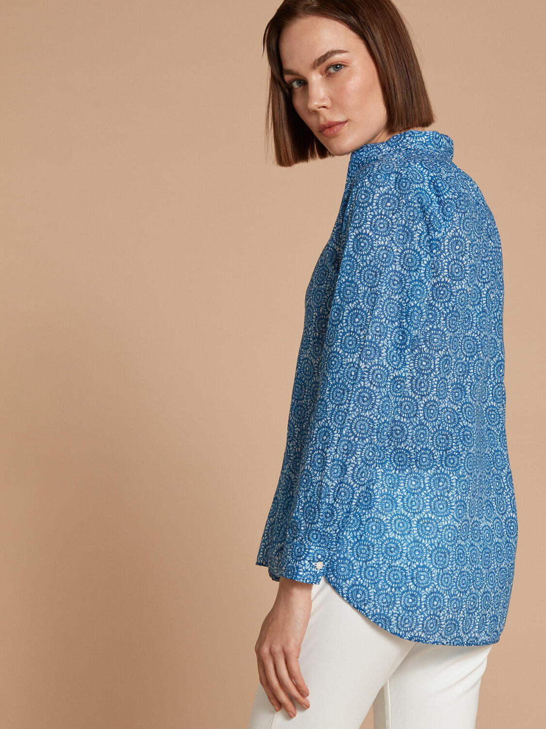 Chemise Paloma Abelia bleue