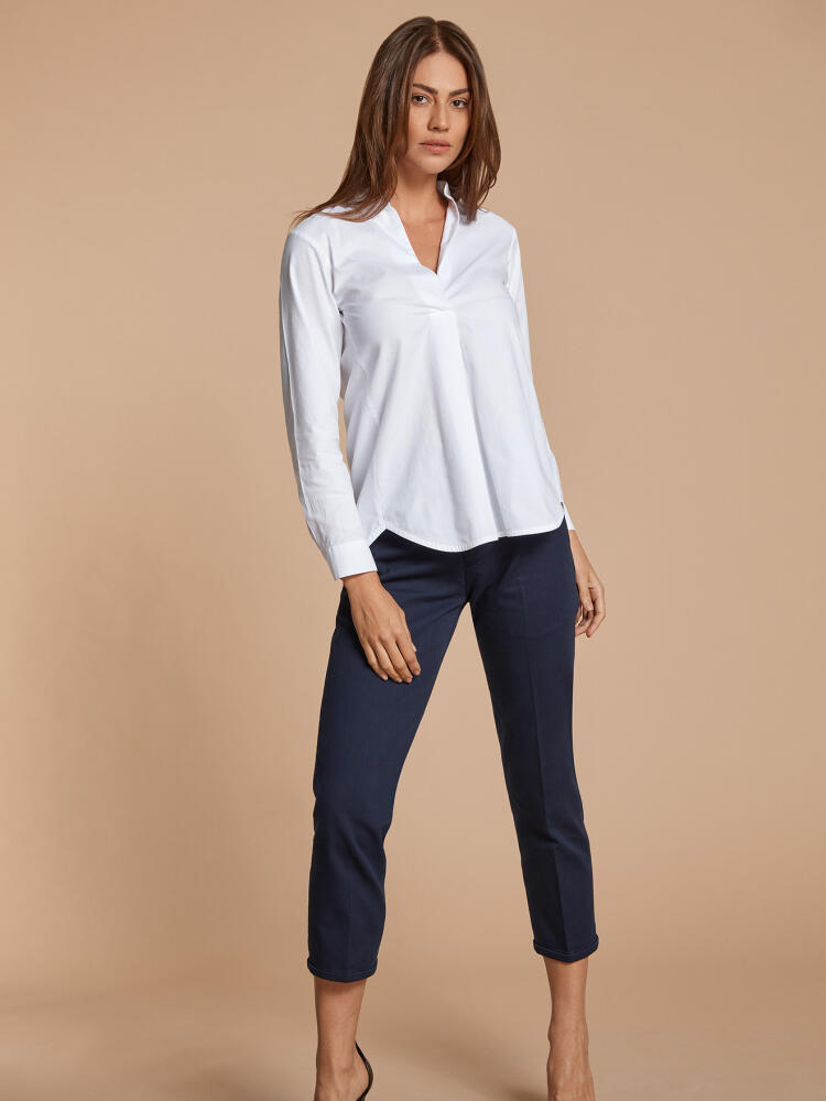 Paloma shirt in white piqué
