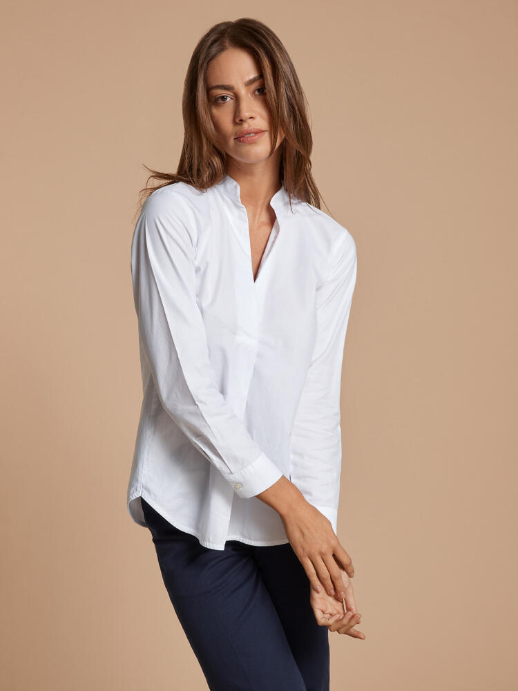 Paloma shirt in white piqué