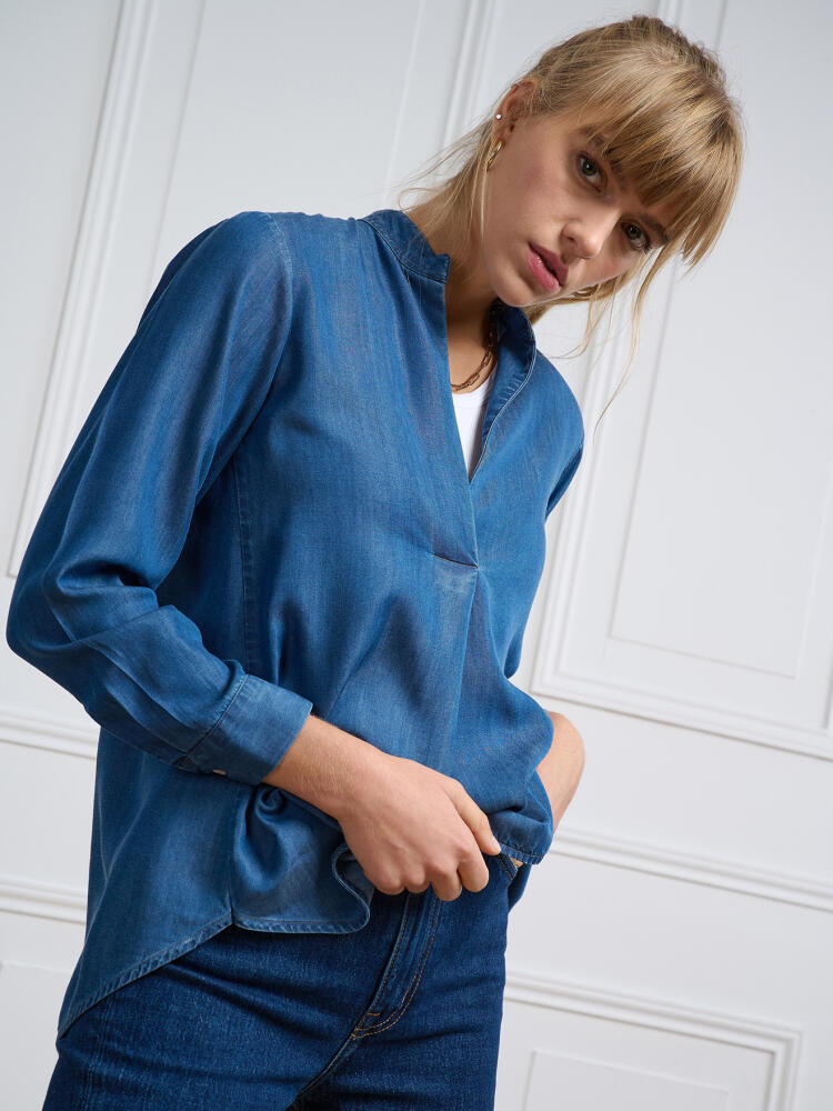 Paloma indigo shirt