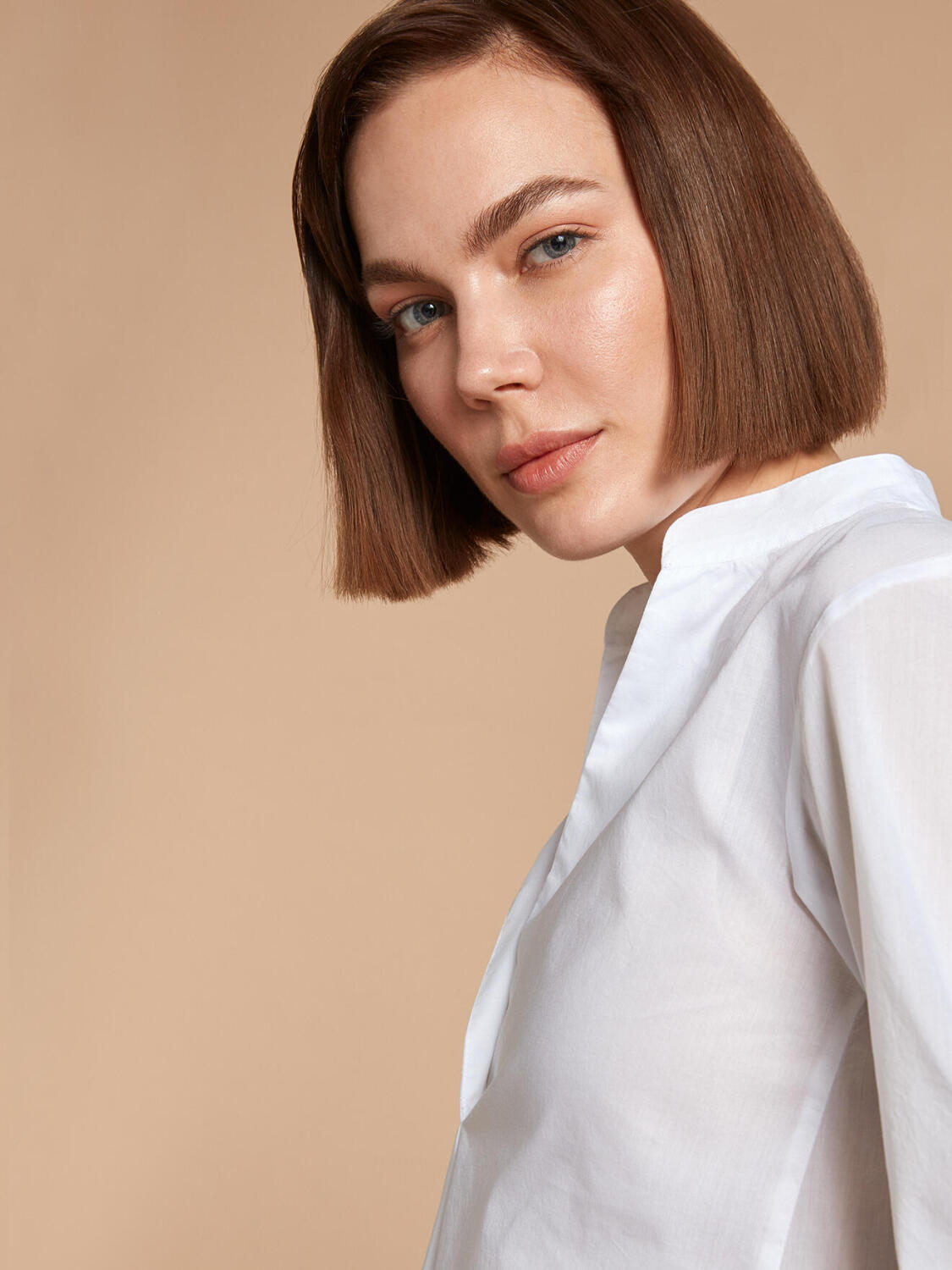 Paloma Camicia bianca Voile