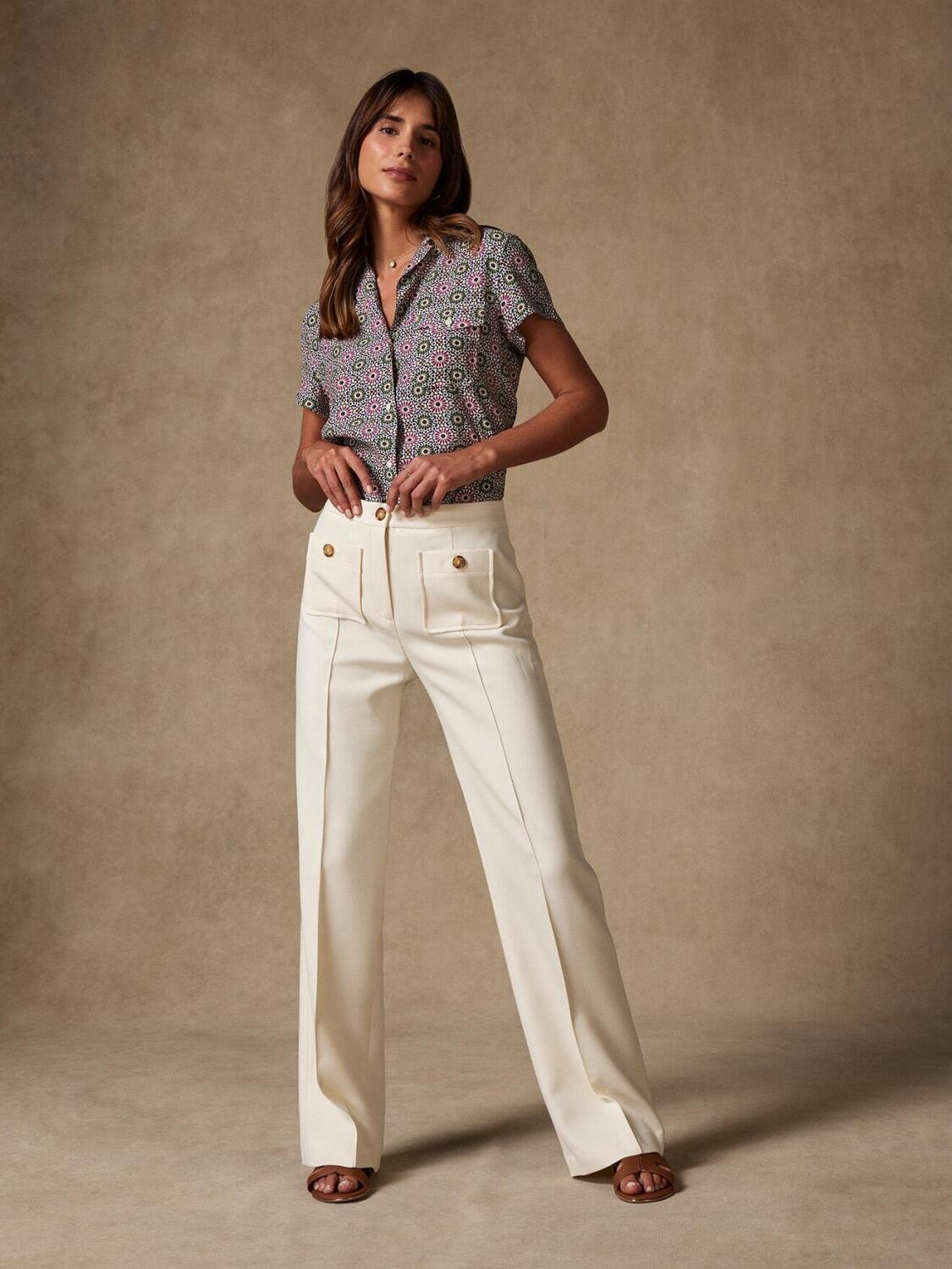 Chemise Salina &agrave; imprim&eacute; ethnique