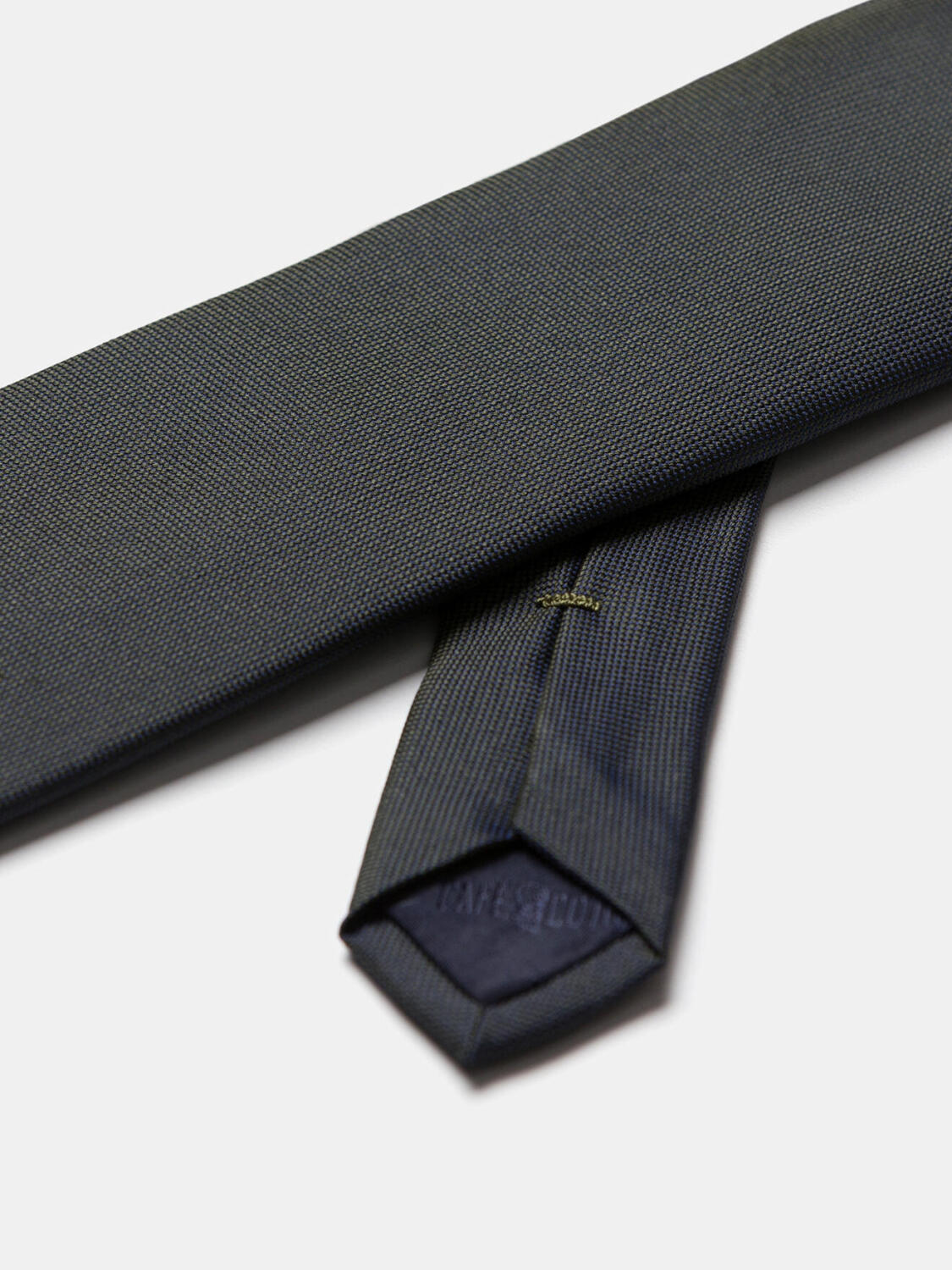 Krawatte aus mikrogewebter Seide in grün