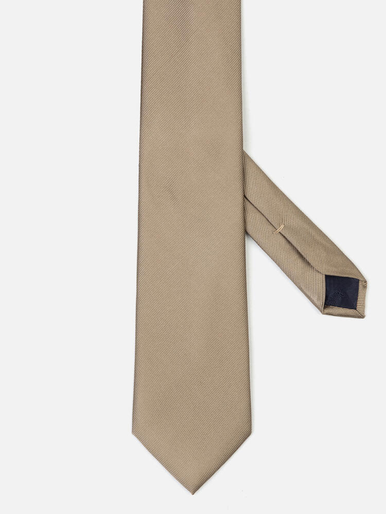Cravatta in seta Austin color beige
