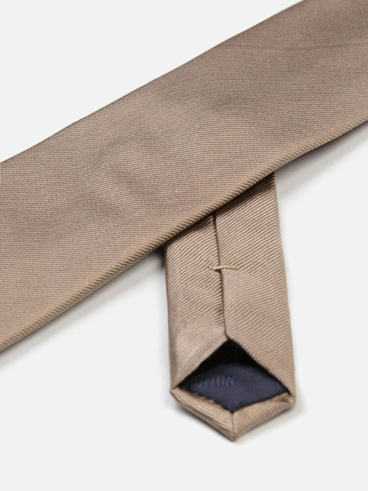Cravatta in seta Austin color beige